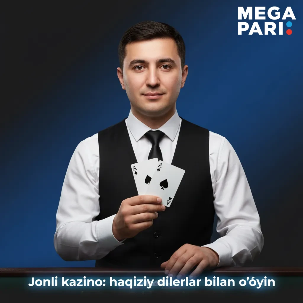 Jonli kazino studiyasi: diler ruletka va blackjack stolida, chat oynasi va garov interfeysi bilan translyatsiya.