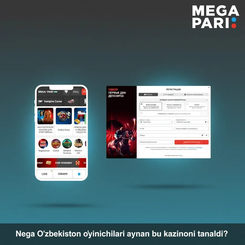 Kazino interfeysi O‘zbek tilida, tez to‘lovlar (Jeton, MiFinity, USDT), mobil ilova va bonuslar ko‘rsatilgan banner