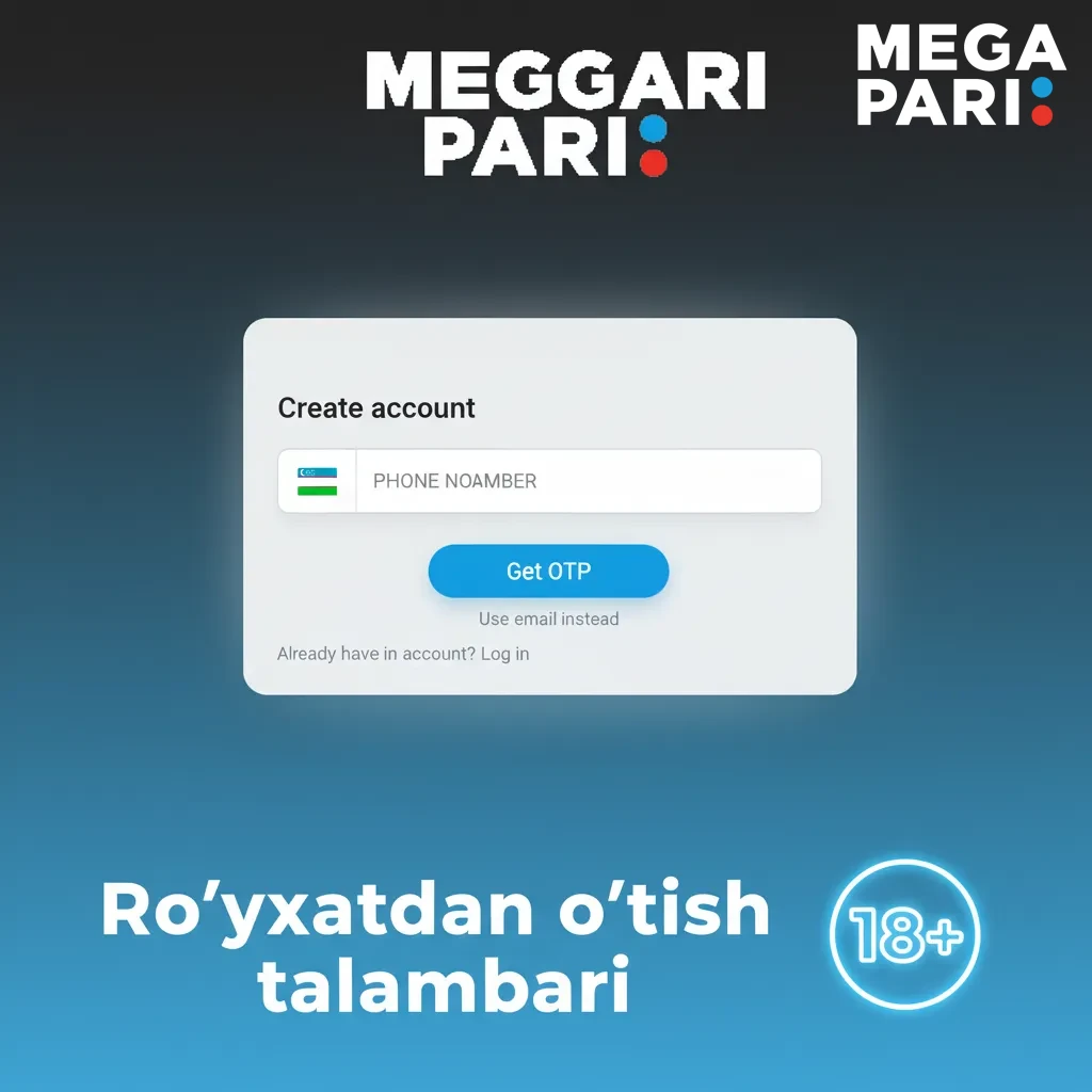 Ro‘yxatdan o‘tish talablari infografikasi: 18+, haqiqiy ma’lumot, pasport/ID, bitta akkaunt, O‘zbekiston qoidalari.