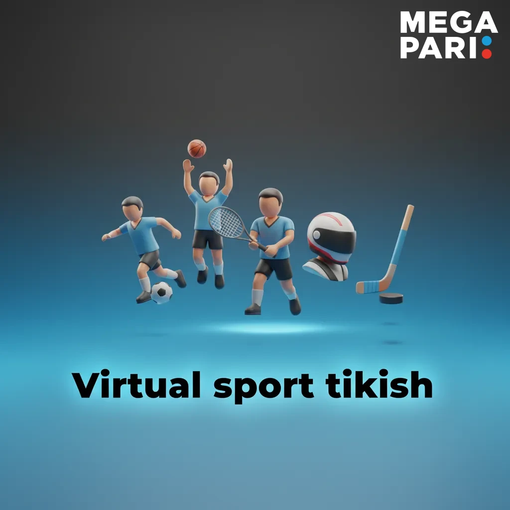 Virtual sport tikish: 24/7 hodisalar, natijalar tez; futbol, ot poygasi, tennis va basketbol.