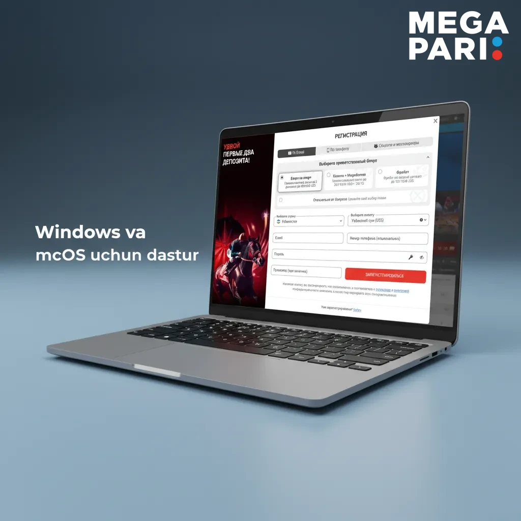 Windows va macOS uchun alohida dastur yo‘q; rasmiy sayt orqali tikish va kazino bo‘limlaridan foydalaning.